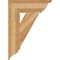 Ekena Millwork Traditional Traditional Rough Sawn Bracket, Western Red Cedar, 6"W x 22"D x 30"H BKT06X22X30TRA01RWR - alternate 3